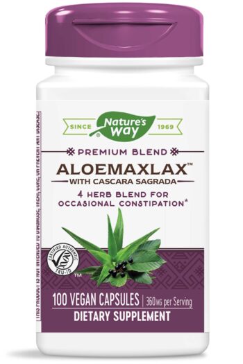Nature's Way AloeMaxLax with Cascara Sagrada