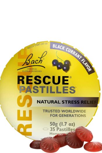 Bach Flower Remedies Rescue Pastilles Black Currant