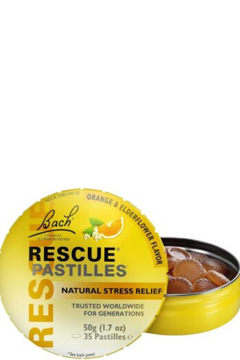 Bach Flower Remedies Rescue Pastilles Orange and Elderflower
