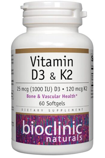 Bioclinic Naturals Vitamin D3 & K2