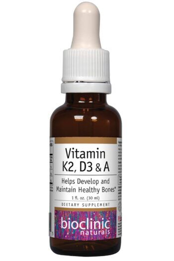 Bioclinic Naturals Vitamin K2, D3 & A