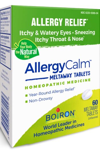 Boiron Homeopathics AllergyCalm (Formerly RhinAllergy) Tablets