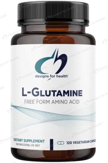 Designs for Health L-Glutamine 850 mg Capsule