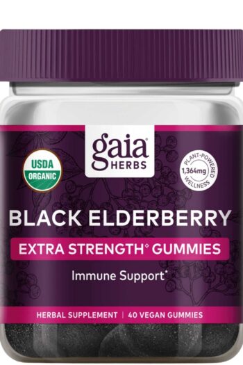 Gaia Herbs Black Elderberry Extra Strength