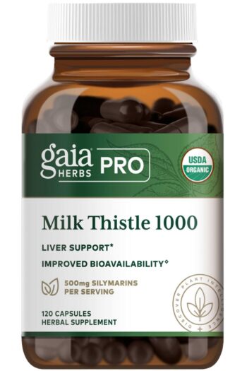 Gaia Herbs Professional Solutions Milk Thistle 1000