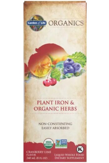Garden of Life Organics Plant Iron & Organic Herbs