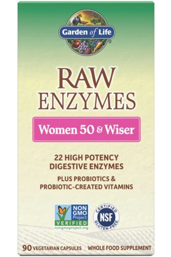 Garden of Life RAW Enzymes Women 50 & Wiser