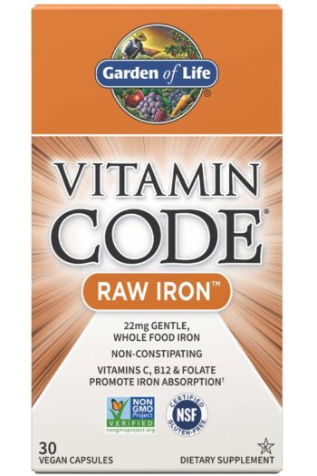 Garden of Life Vitamin Code RAW Iron