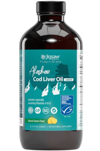Jigsaw Health Alaskan Cod Liver Oil Liquid