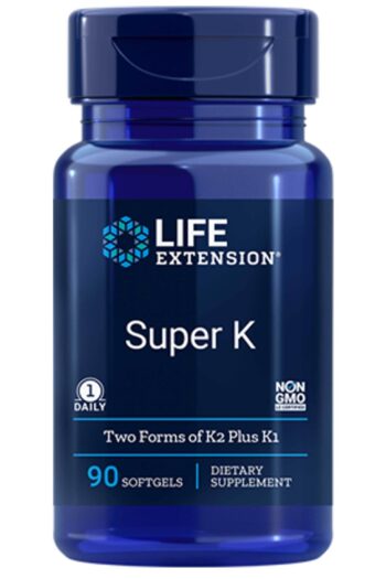 Life Extension Super K (Two Forms of K2 Plus K1)