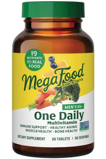 MegaFood Men's 55+ One Daily Multivitamin (Formerly Men Over 55 One Daily)