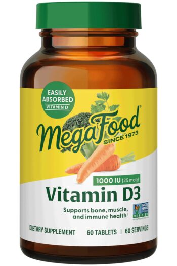 MegaFood Vitamin D3 1000 IU