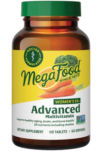 MegaFood Women's 55+ Advanced Multivitamin (Formerly Multi For Women 55+)