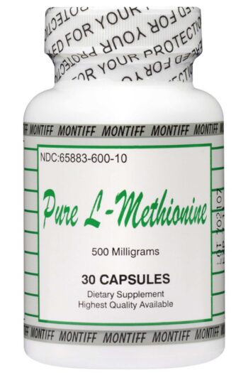 Montiff Pure L-Methionine 500 mg