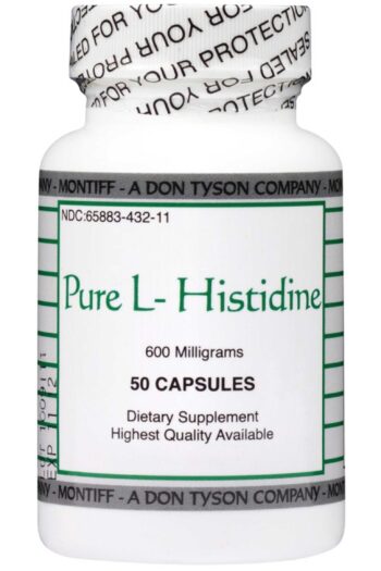 Montiff Pure L-Histidine 600 mg