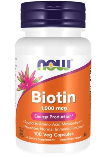 NOW Biotin 1,000 mcg