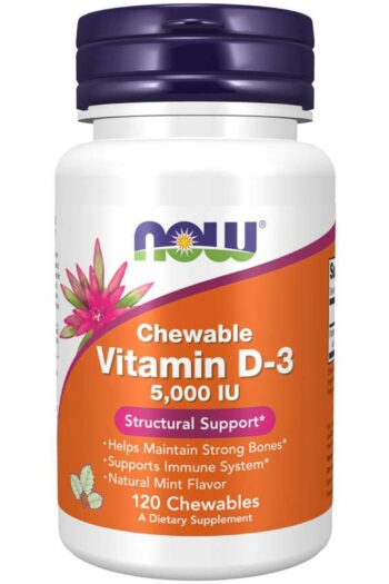 NOW Chewable Vitamin D-3 5,000 IU