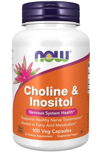 NOW Choline & Inositol 500 mg
