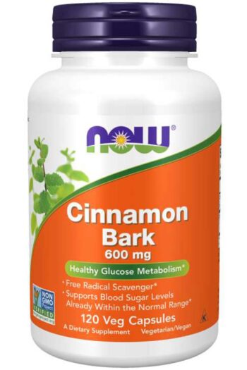 NOW Cinnamon Bark 600 mg