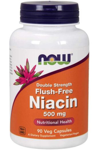 NOW Double Strength Flush-Free Niacin 500 mg