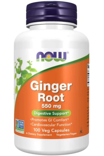 NOW Ginger Root 550 mg