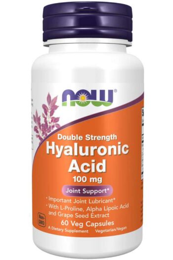 NOW Double Strength Hyaluronic Acid 100 mg