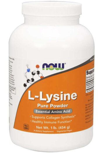 NOW L-Lysine Pure Powder