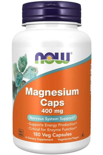 NOW Magnesium Caps 400 mg