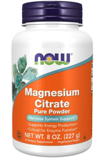 NOW Magnesium Citrate Pure Powder