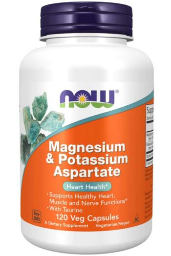NOW Magnesium & Potassium Aspartate