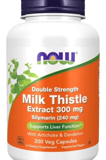 NOW Double Strength Milk Thistle Extract 300mg (Formerly Silymarin 2X)