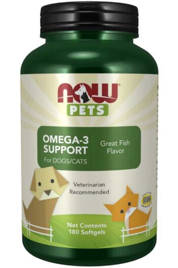 NOW Pets Omega-3 Support for Dogs/Cats