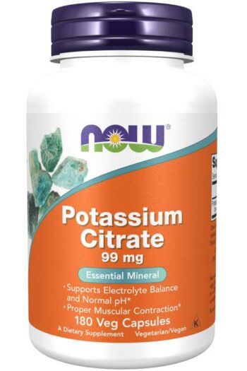 NOW Potassium Citrate 99 mg
