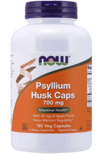 NOW Psyllium Husk Caps 700 mg