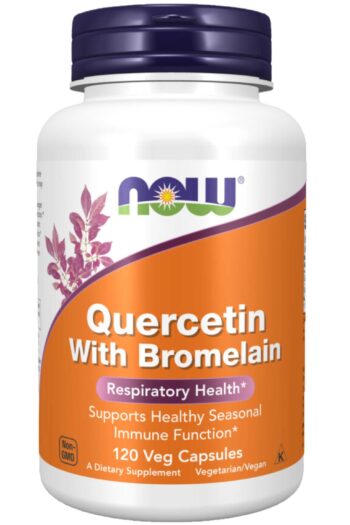 NOW Quercetin with Bromelain