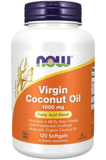 NOW Virgin Coconut Oil 1000 mg