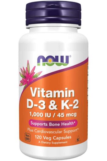 NOW Vitamin D-3 & K-2 45 mcg