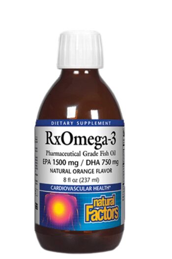 Natural Factors RxOmega 3 Orange Flavor