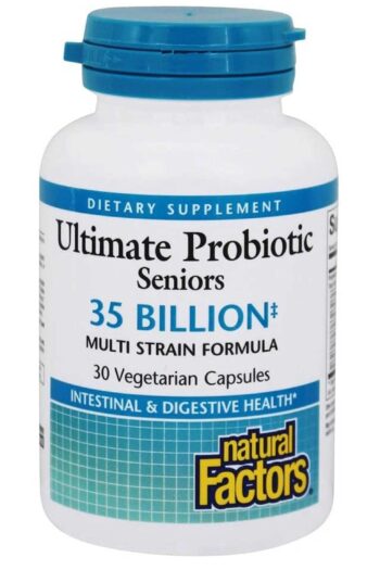 Natural Factors Ultimate Probiotic Seniors 35 Billion