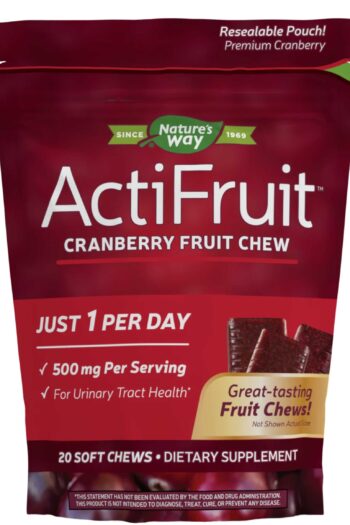 Nature's Way ActiFruit Cranberry Fruit Chew