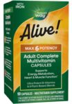 Nature's Way Alive! Max6 Potency Multivitamin (with Iron)