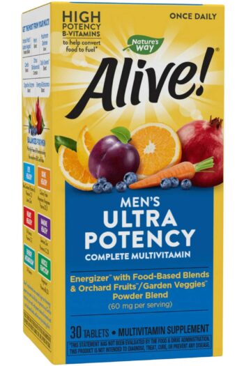 Nature's Way Alive! Men’s Ultra Multivitamin (Formerly Once Daily Men's Ultra Potency)