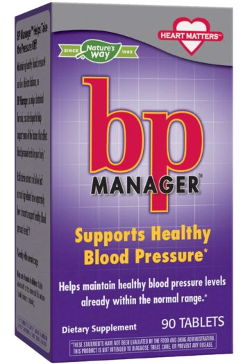 Nature's Way BP Manager (Formerly Enzymatic Therapy BP Manager)