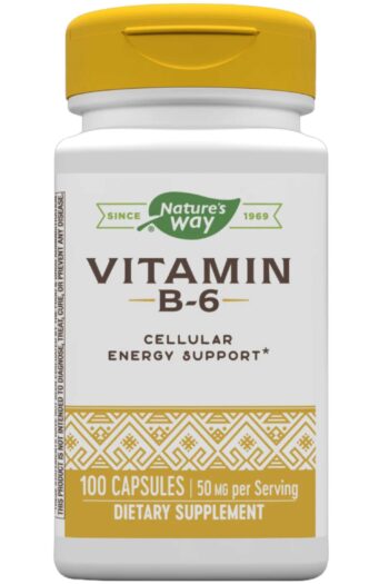 Nature's Way Vitamin B-6 50 mg
