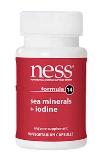 Ness Enzymes Sea Minerals w/Iodine 14