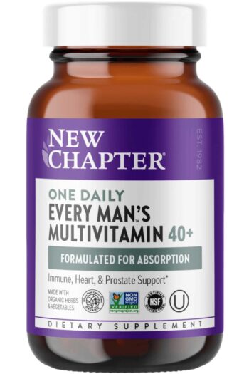 New Chapter One Daily Every Man's Multivitamin 40+