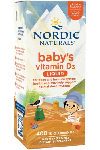 Nordic Naturals Baby's Vitamin D3 Liquid