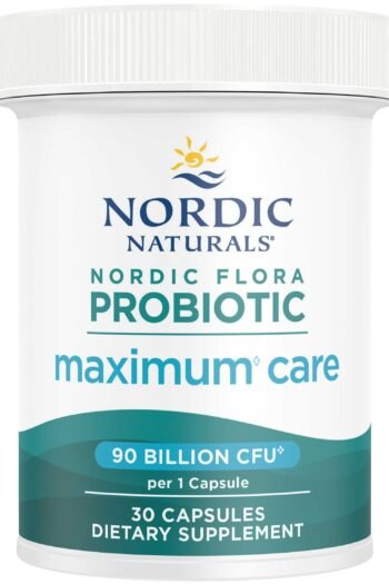 Nordic Naturals Nordic Flora Probiotic Maximum Care