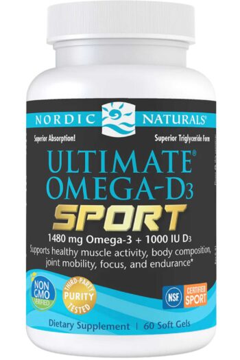 Nordic Naturals Ultimate Omega D3 Sport
