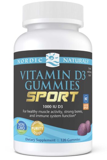 Nordic Naturals Vitamin D3 Gummies Sport